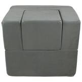 Verstelbaar Kinderfauteuilje - Meegroeibankje tot 8 jaar - Grijs