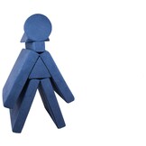 Compacte Kinderloungeset Marine - Omklapbare Studie- en Speelbank