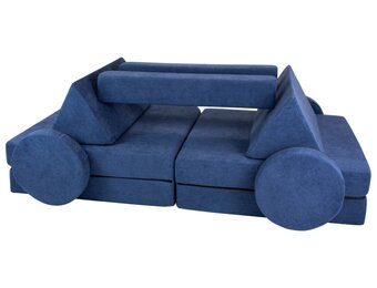 Educatieve Kindersofa Marine - Comfort Studiebank met Digitale Functies