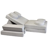 Multifunctionele Kinderbank-Bed Combinatie - Met Matras - 90x200 cm