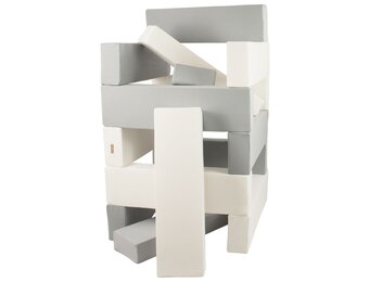 Professionele Foam Bouwblokken Set - 15 Stuks - Gecertificeerd Kindveilig - Wasbaar