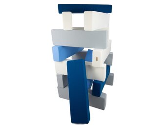 Veilige Speelblokken Set - Zacht Foam - Afwasbaar - 15 Stuks