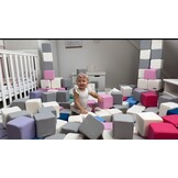 Zachte Bouwblokken Set - 45 Stuks - Stimuleert Creativiteit en Ontwikkeling