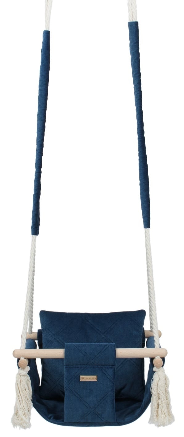 Ontwikkelingsschommel Baby 10+ mnd - Binnen/Buiten - Navy