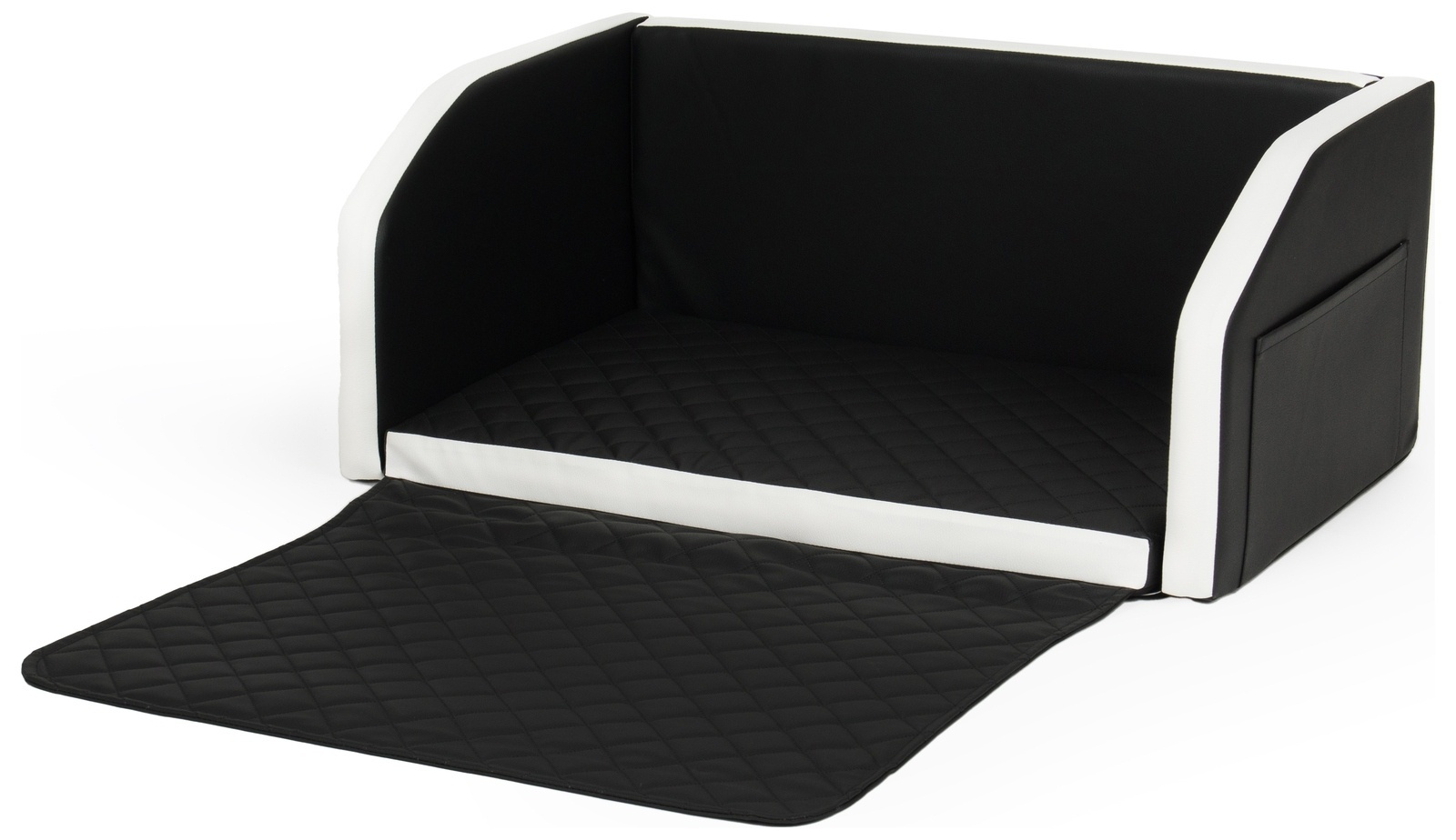 Premium Opvouwbare Reismand Hond - Comfort Foam - Auto Bescherming - 90x55