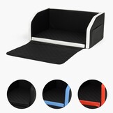 Premium Opvouwbare Reismand Hond - Comfort Foam - Auto Bescherming - 90x55