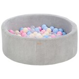 Scandinavische Ballenbak - Luxe Design - 4 Zachte Kleuren - 90cm - Inclusief 200 Ballen