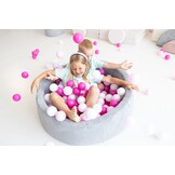 Luxe Design Ballenbak 90cm - Scandinavische Kleuren - 300 Ballen - Corduroy