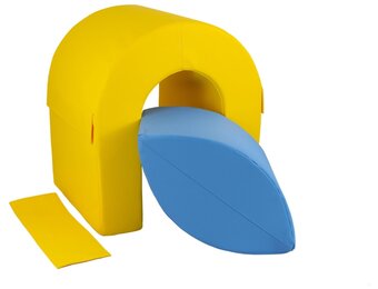 Duurzame Speelhoek Elementen | Afwasbare Bekleding | 2 Zachte Blokken | Kleurijk