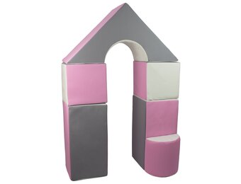 Professionele Schuimblokken Set - 6 Stuks - Gecertificeerd Kinderdagverblijf Materiaal