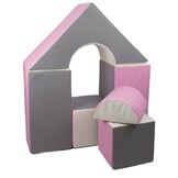 Multifunctionele Speelblokken - Spelen, Rusten, Leren - Set van 6