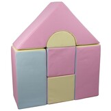 Kindveilige Speelblokken - Zachte Pastelkleuren - 6-delige Set voor Thuis