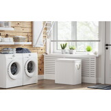 Multifunctionele Bamboe Opbergmand - Was/Speelgoed - 150L Wit