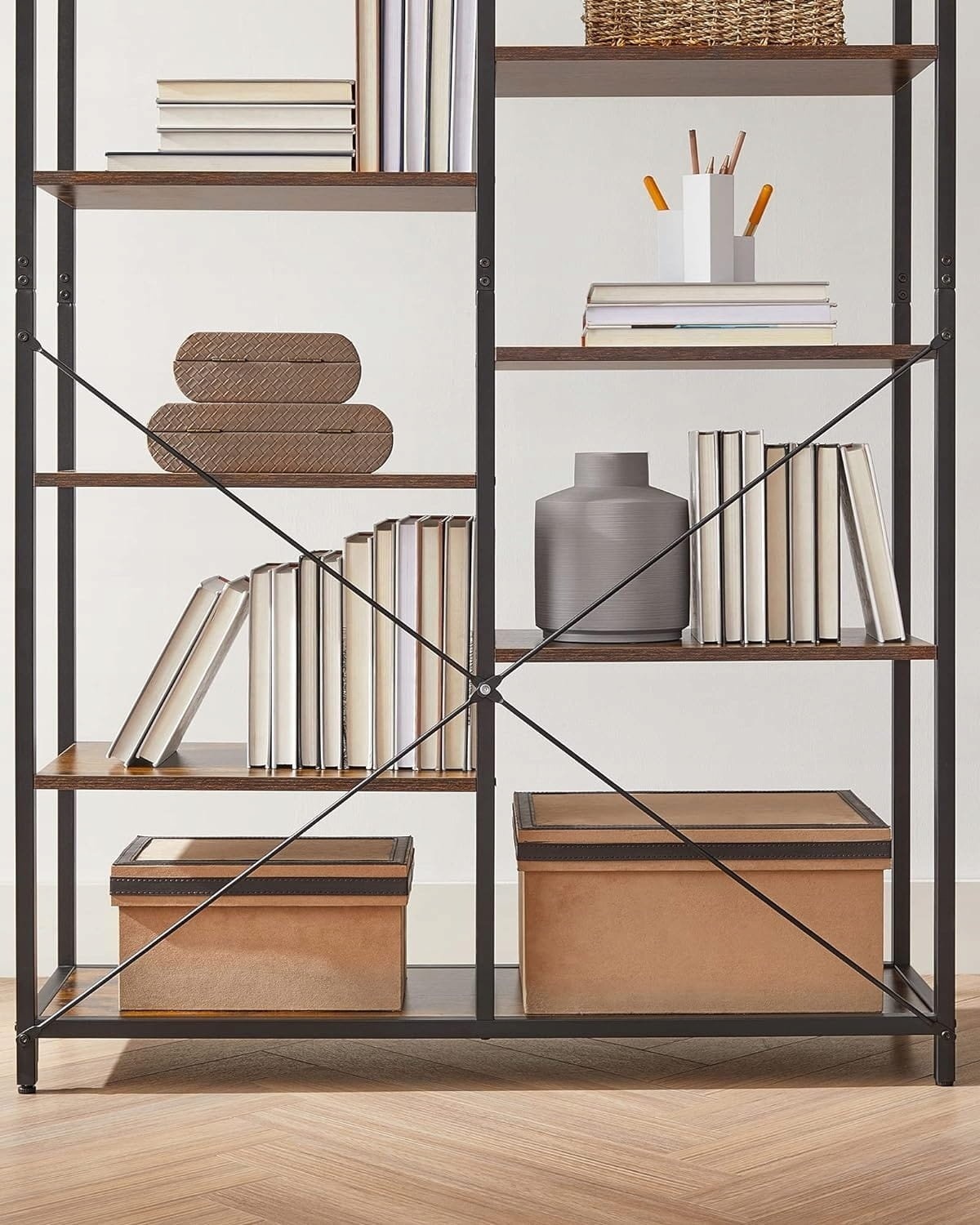 Professionele Kantoorboekenkast - Industrieel Design - 170x100 cm