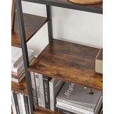 Loft-style Boekenkast - Metaal & Hout - Industriële Uitstraling