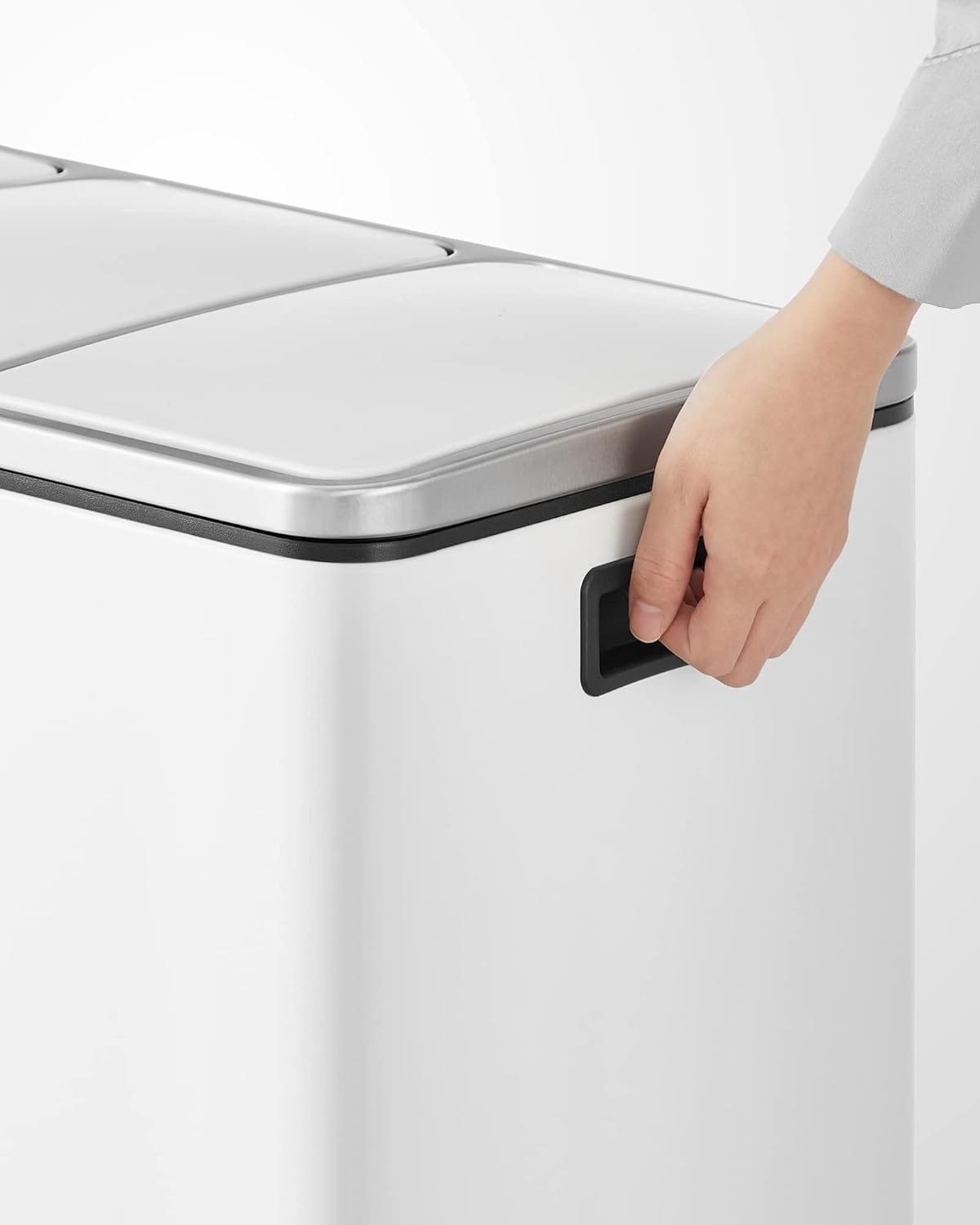 Professionele Sensor Afvalbak - 60L - Ideaal voor Kantoor