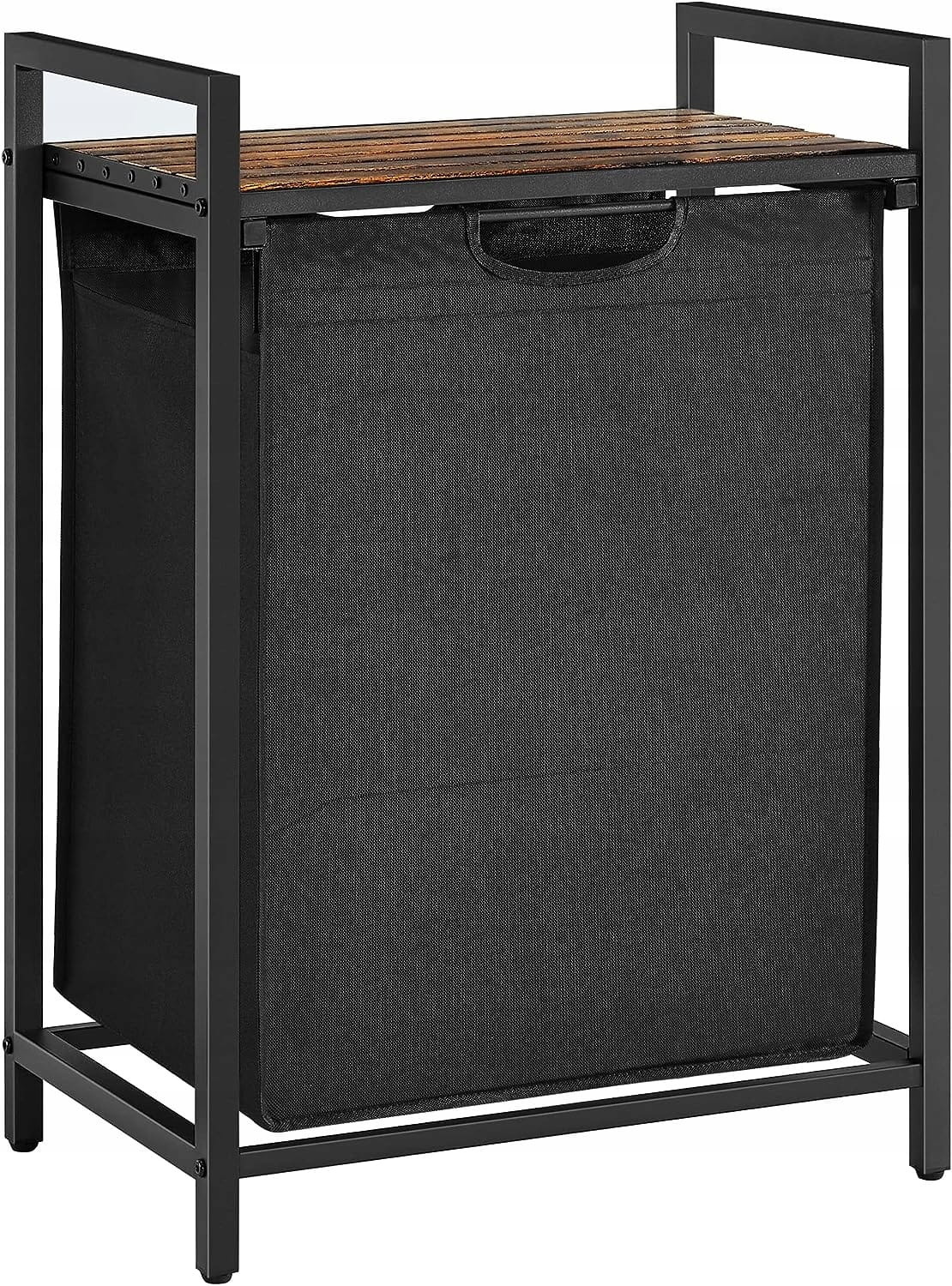 Design Wasmand met Opbergruimte - Rustiek Bruin - 65L Capaciteit