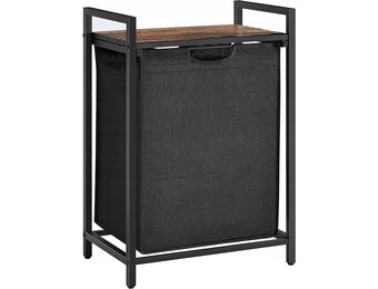 Multifunctionele Wasbox met Plank - Rustiekbruin Badkamermeubel