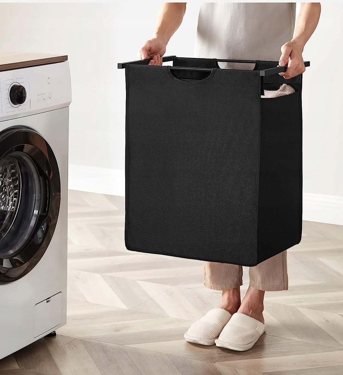 Multifunctionele Wasbox met Plank - Rustiekbruin Badkamermeubel