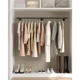 Design Handdoekrek Zwart - Industriële Stijl - Extra Breed 170 cm