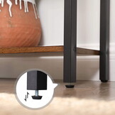 Multifunctionele Industriële Kast - Boekenkast/Roomdivider - 158 cm