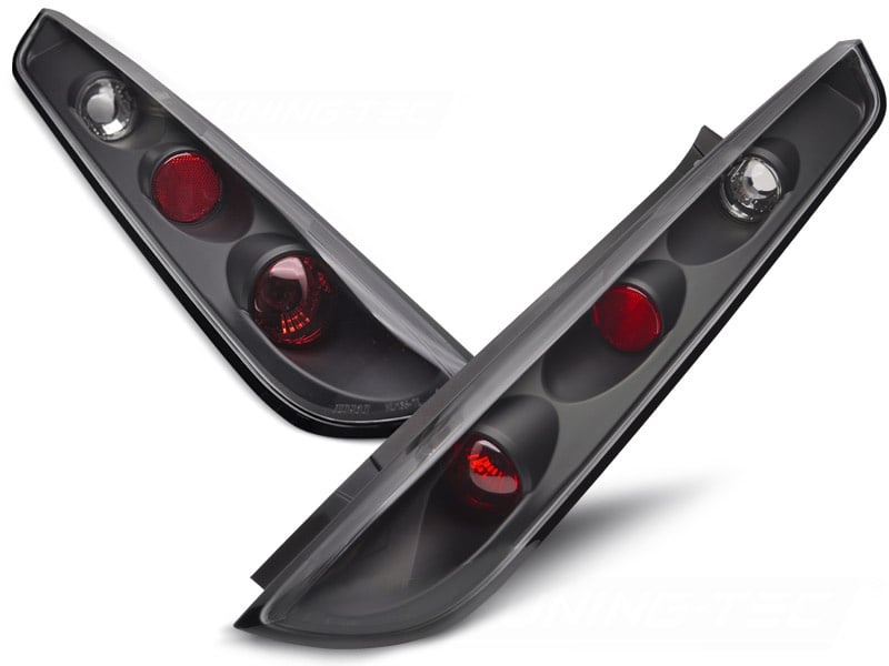 Ford Focus MK2 Vervangende Achterlichten Zwart - Hatchback 2004-2008