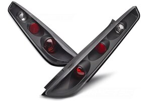 Moderne Zwarte Achterlichten Ford Focus Hatchback 2004-2008 - Upgrade Set