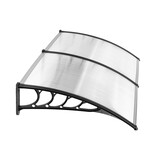 Design Entree Overkapping - Dubbeldaks Luifel 196,5 cm - Stijlvolle Uitstraling