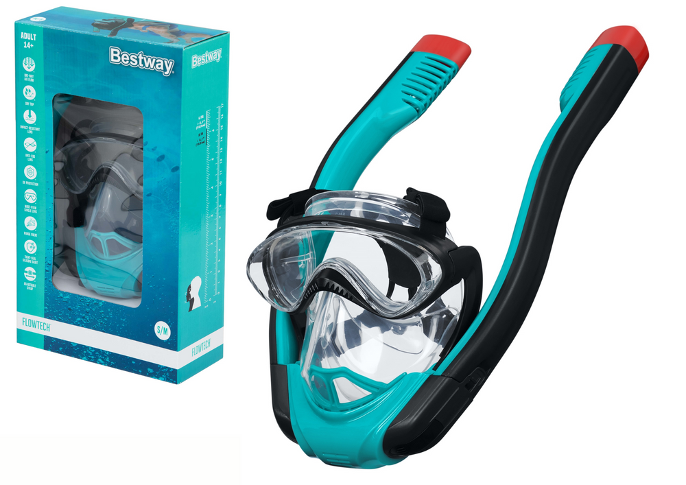 Professionele Snorkelset Bestway Hydro Pro - Volledig Lekvrij Systeem