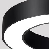 LED Plafondring 72W - 60/40cm - Dimbaar - Neutraal Wit 4000K