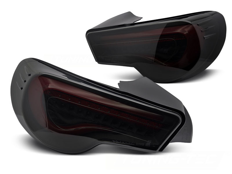 Premium LED Bar Achterlichten geschikt voor Toyota GT86 (2012-2021) - Smoke Design