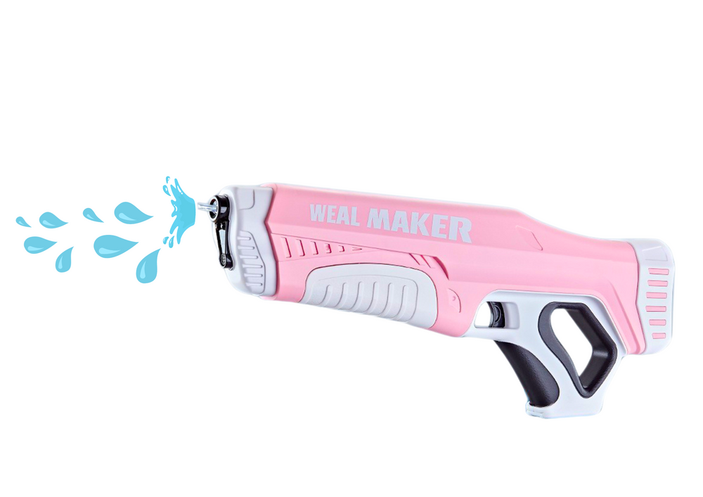 Automatisch Waterpistool Roze - Elektrisch Aangedreven - Geen Pompen Nodig - 350ml