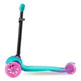 Peuter Leerstep 3 Wielen - Motoriek Ontwikkeling - Turquoise/Roze