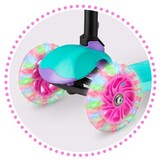 Peuter Leerstep 3 Wielen - Motoriek Ontwikkeling - Turquoise/Roze