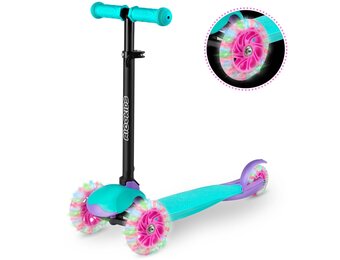 Verstelbare Kinderstep - 3 Wielen - Anti-slip - Tot 25kg