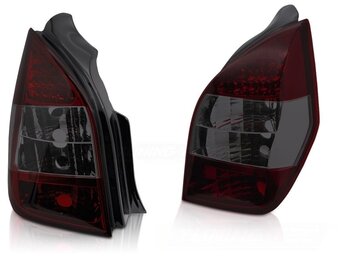 Vervangende LED Achterlichten Citroën C2 - Roodglas Smoke 2003-2010