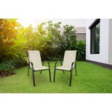 Ergonomische Tuinstoel met Armleuningen - Extra Comfort voor Tuin en Terras