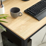 Compacte Eiken Eettafel 120x60 - Ideaal voor Kleine Ruimtes