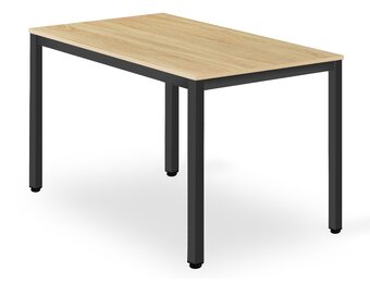 Verstelbare Eiken Eettafel - Multifunctioneel - 120x60 cm