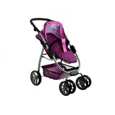 Luxe Poppenwagen Alice - Veilig & CE-gecertificeerd - Complete Set met Tas