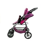 Multifunctionele Poppenwagen - Extra Opbergruimte - 2-in-1 Systeem