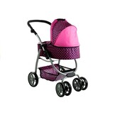 Premium Poppenwagen en Buggy Set - Ruim Model - Inclusief Designertas