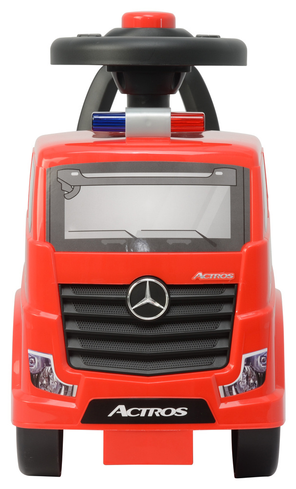 Politie Loopauto voor Peuters - Rode Kinderwagen met Sirene Look