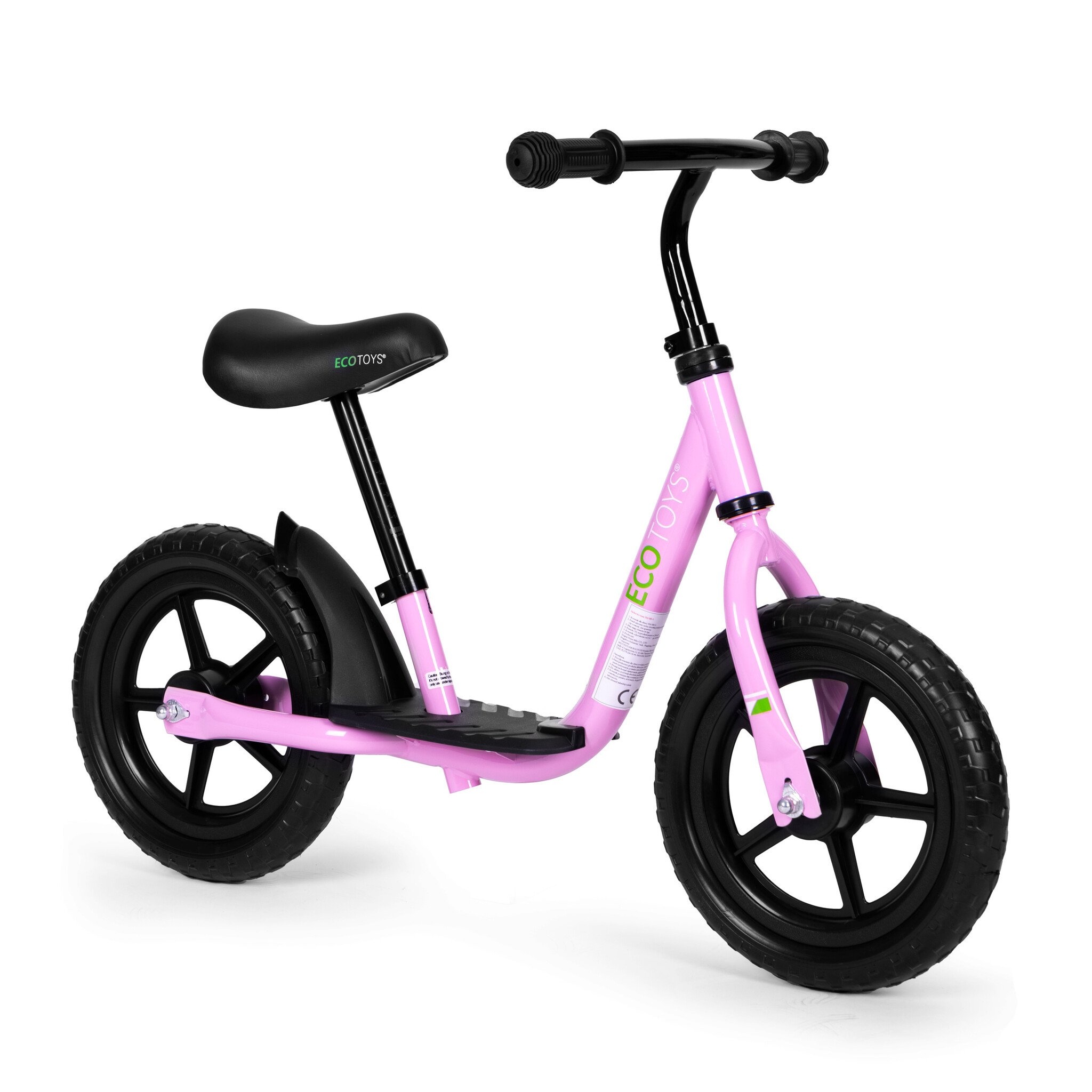 Roze Meisjes Loopfiets - Lichtgewicht - 3-5 jaar