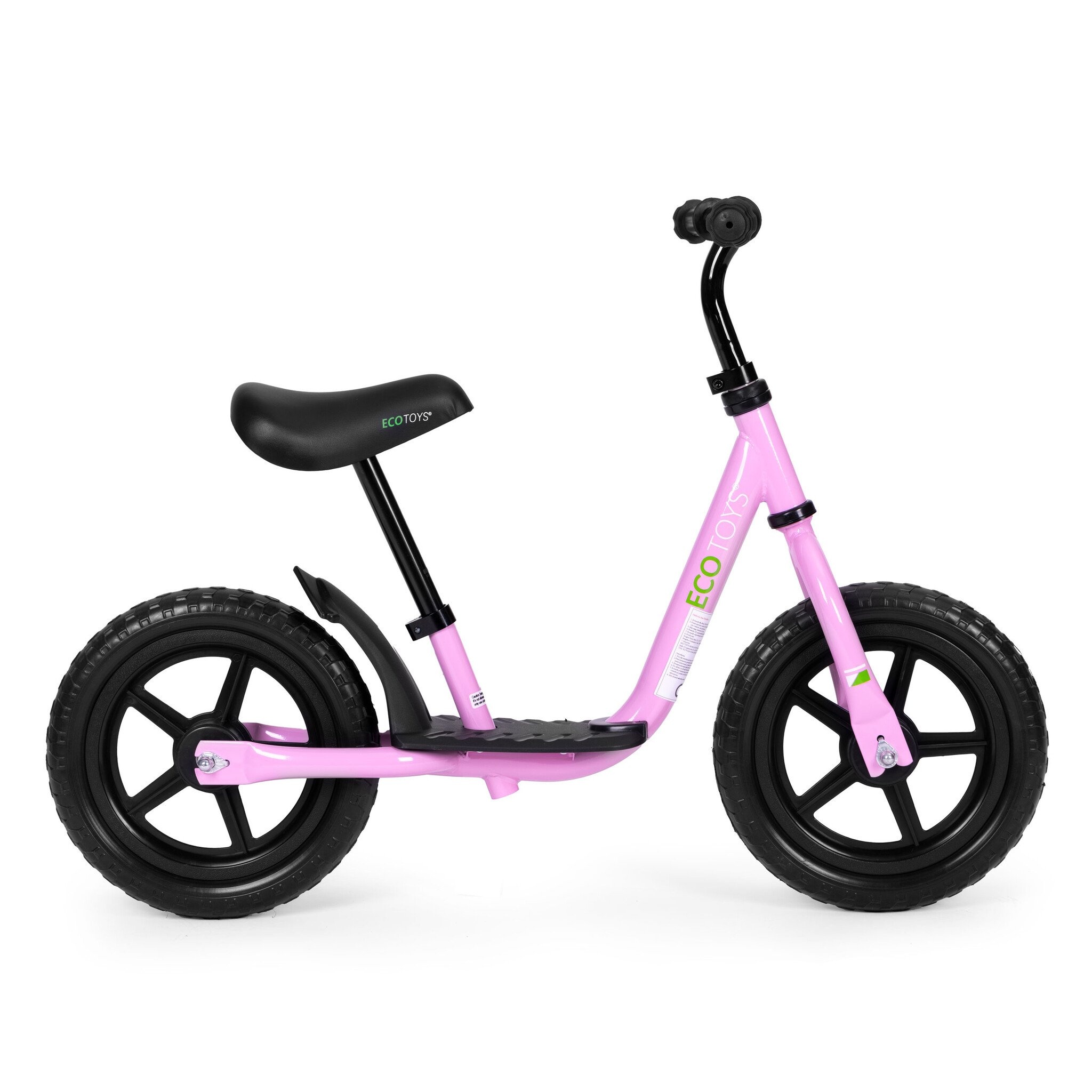 Roze Meisjes Loopfiets - Lichtgewicht - 3-5 jaar