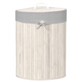 Luxe Bamboe Wasmand - Design Hoekmodel - Stijlvol & Natuurlijk