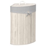 Luxe Bamboe Wasmand - Design Hoekmodel - Stijlvol & Natuurlijk