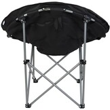 Luxe Kampeerstoel Zwart - Inklapbaar met Draagtas - Extra Comfortabel