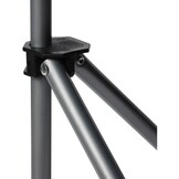 Luxe Kampeerstoel Zwart - Inklapbaar met Draagtas - Extra Comfortabel