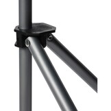 Waterdichte Visstoel - Zwart Stalen Frame - Stabiel tot 100kg